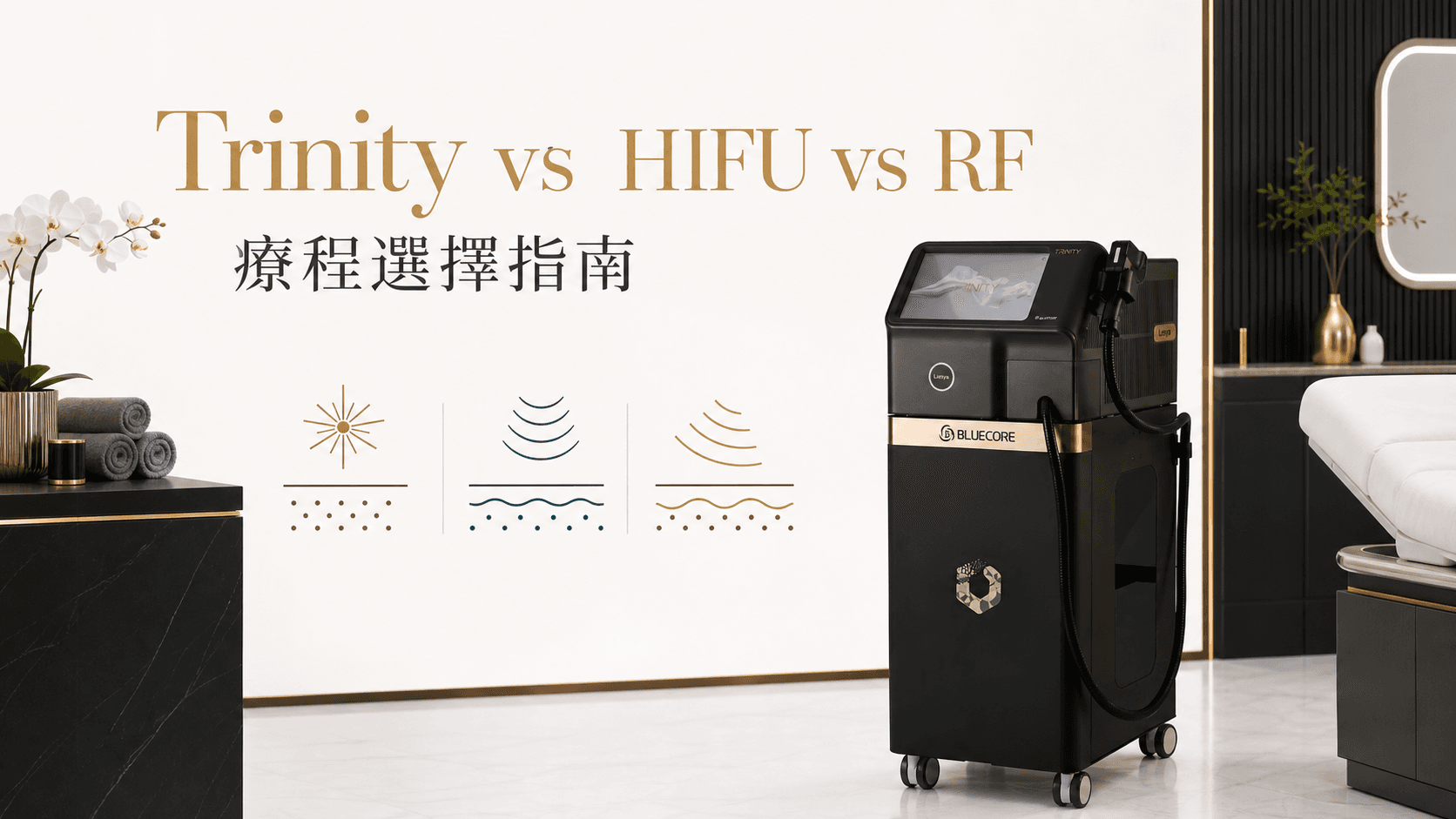 Trinity vs HIFU vs RF|提拉、膚色與輪廓管理點樣揀?
