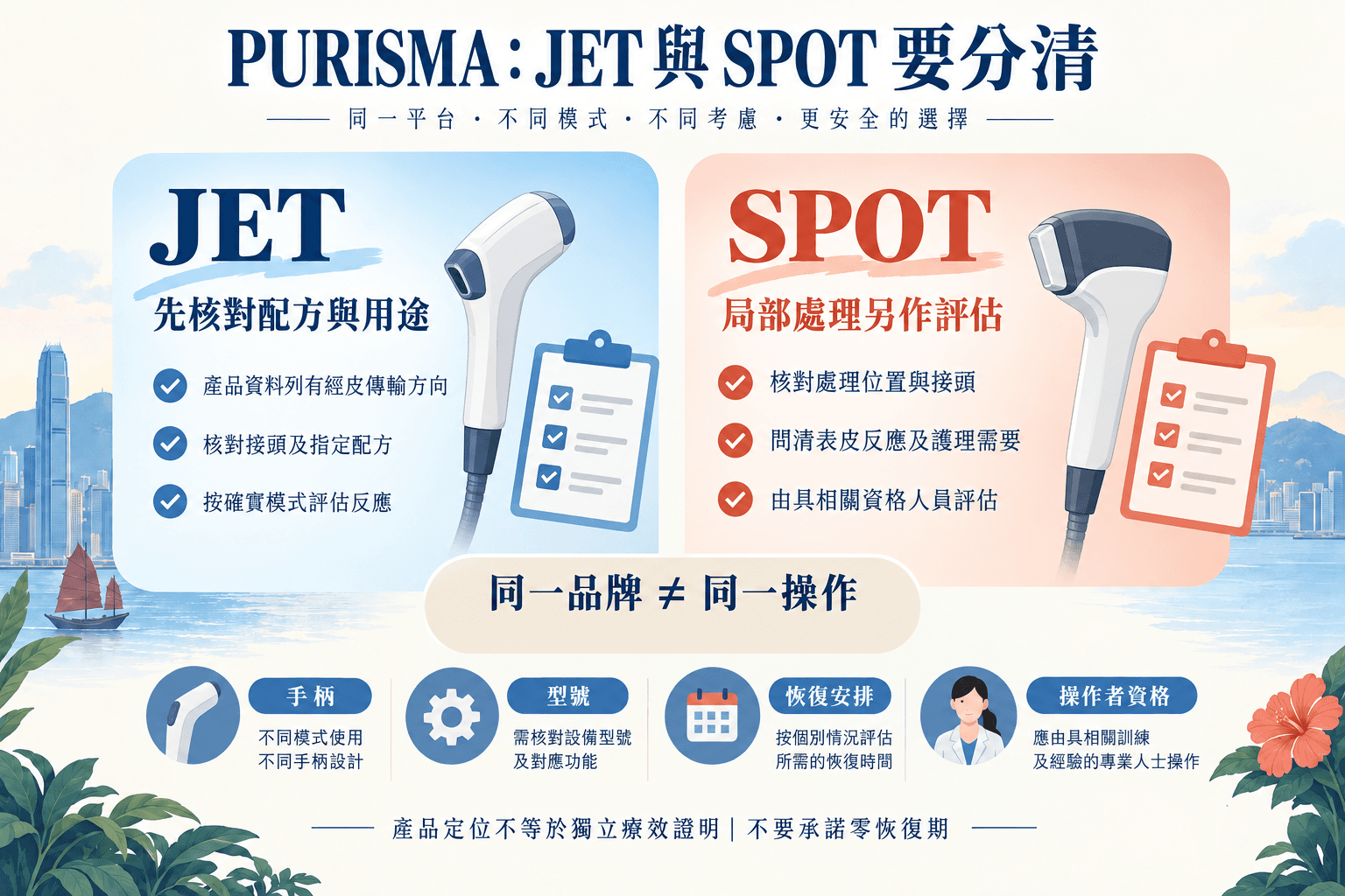 PURISMA 等離子指南:JET、SPOT 分別與療程評估